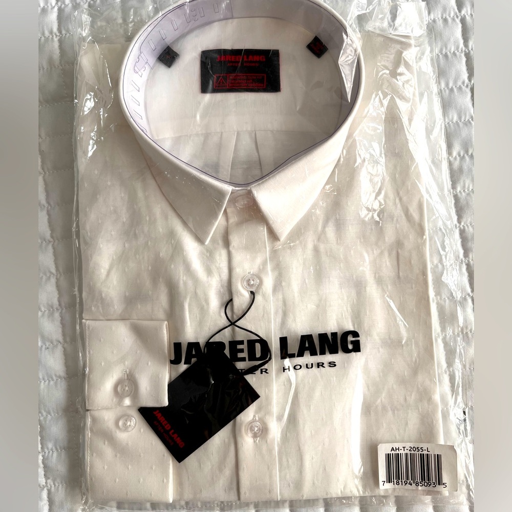 Jared Lang. L. Brand new, never worn or tried on.